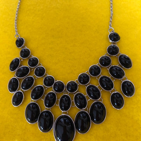 Bib Necklace with Matching Earrings - Picture 2 of 2